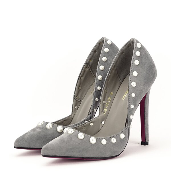SOFILINE Pantofi gri decupati Carina 04