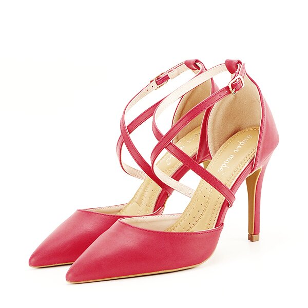 SOFILINE Pantofi rosii cu toc cui Zoe 04