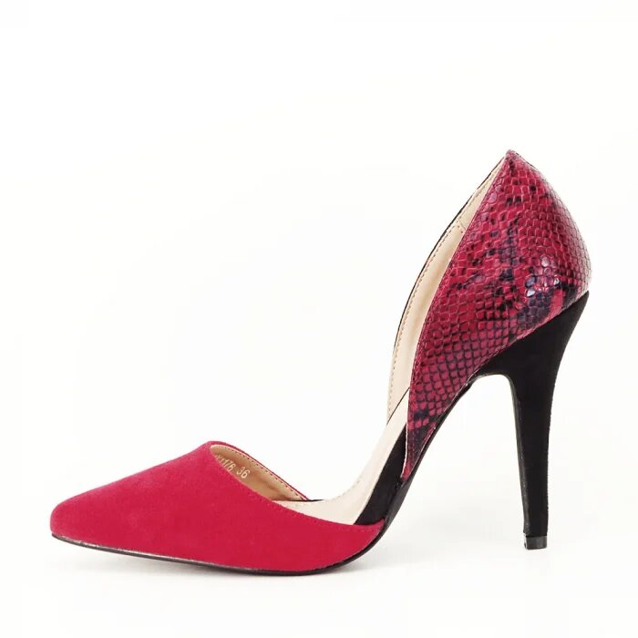 SOFILINE Pantofi rosii decupati lateral Lori 03