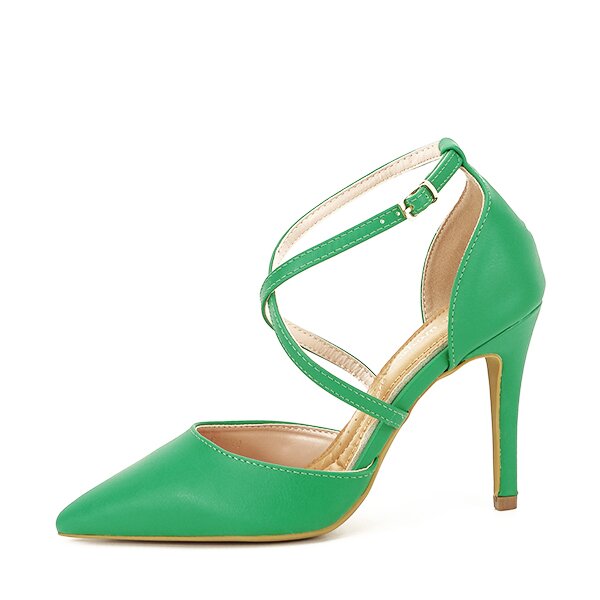 SOFILINE Pantofi verde crud cu toc cui Zoe 04