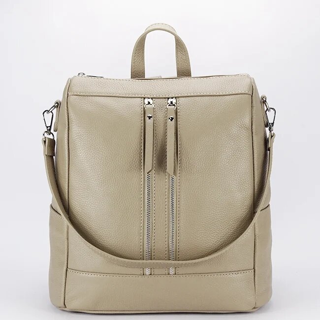 SOFILINE Rucsac 2 in 1 bej din piele naturala 873 124
