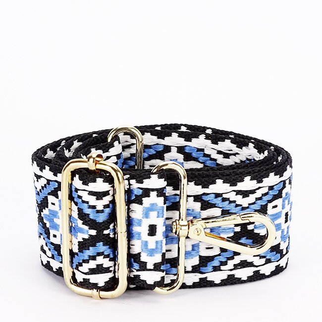 TOM&EVA Paris Curea de schimb abastru negru pentru poseta ajustabila 23GS-5752