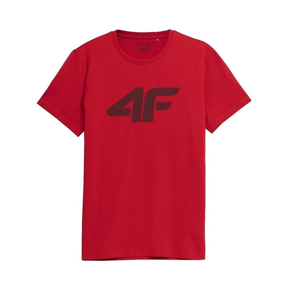 4F Îmbracaminte SS23TTSHM537CZERWONY