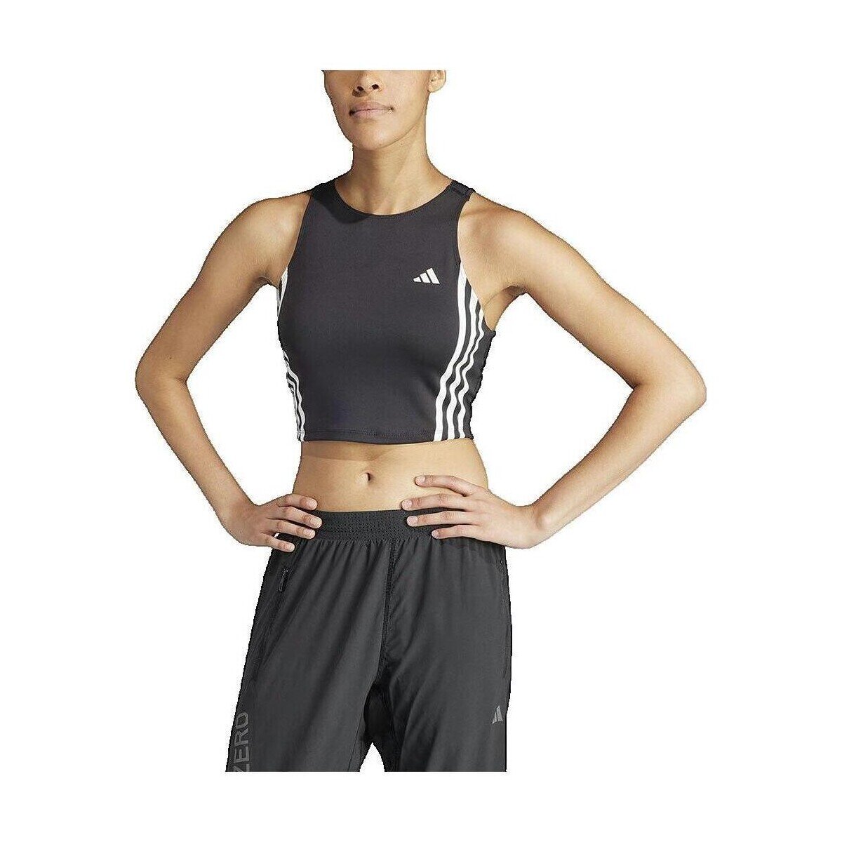 adidas Îmbracaminte Débardeur Own the Run 3 Stripes