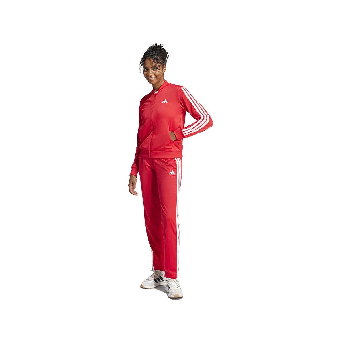 adidas Îmbracaminte Ensemble de survêtement Essentials 3 Stripes rouge