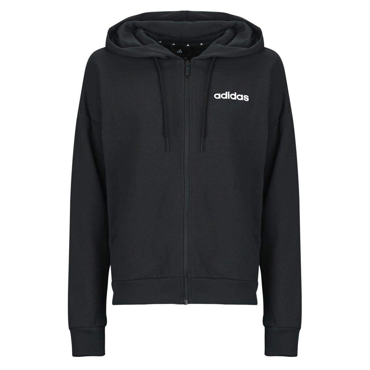 adidas Îmbracaminte Essentials Linear Full-Zip French Terry Hoodie