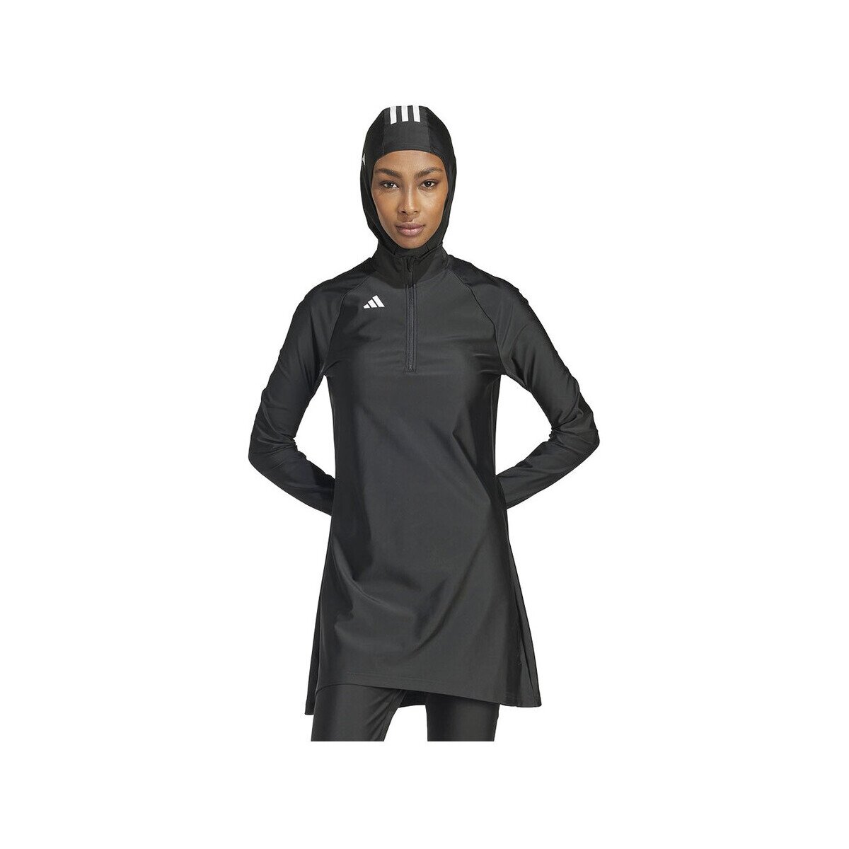 adidas Îmbracaminte Haut de maillot de bain 3-Stripes Long Sleeve Top léger