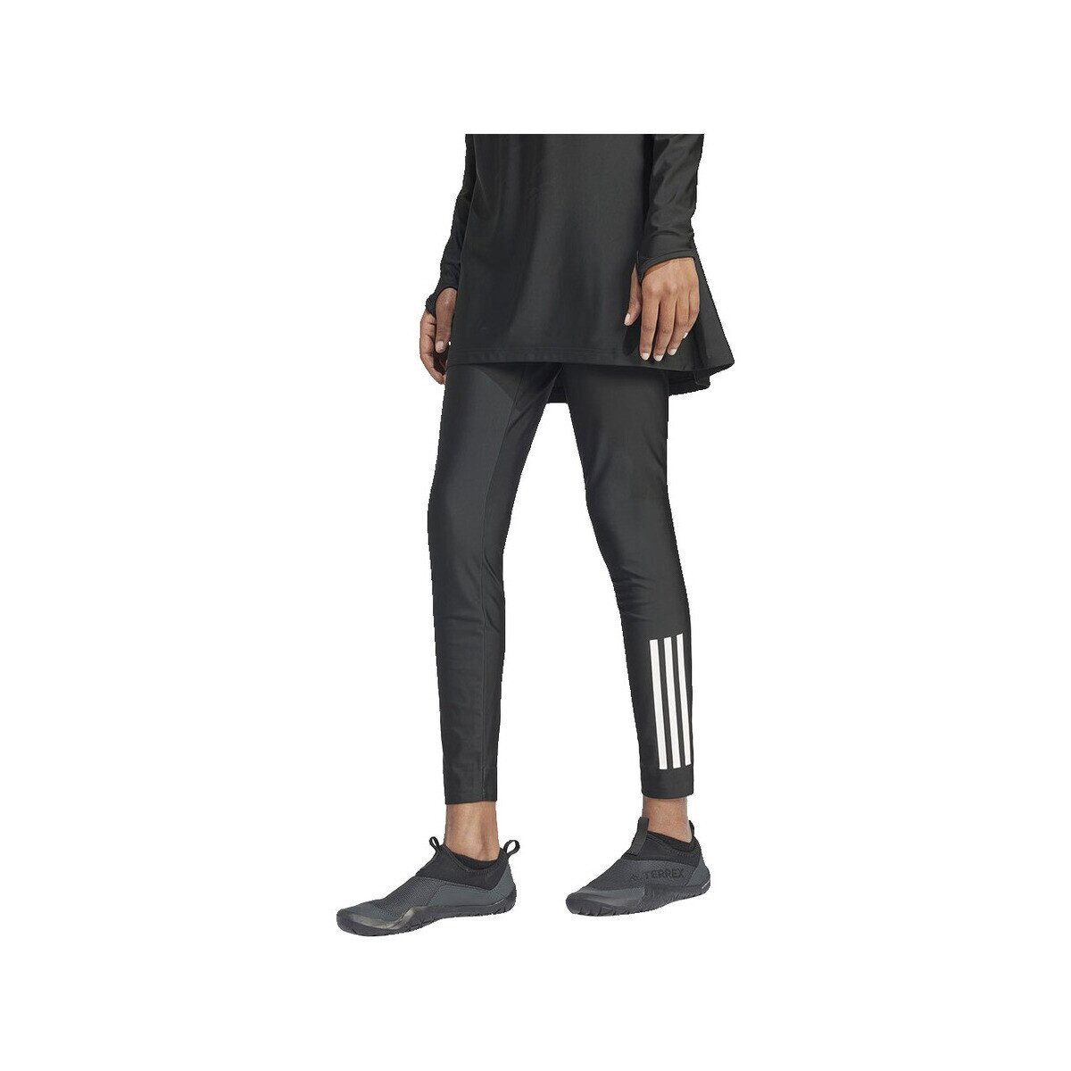 adidas Îmbracaminte Leggings 3 Stripes Swim Leggings taille haute