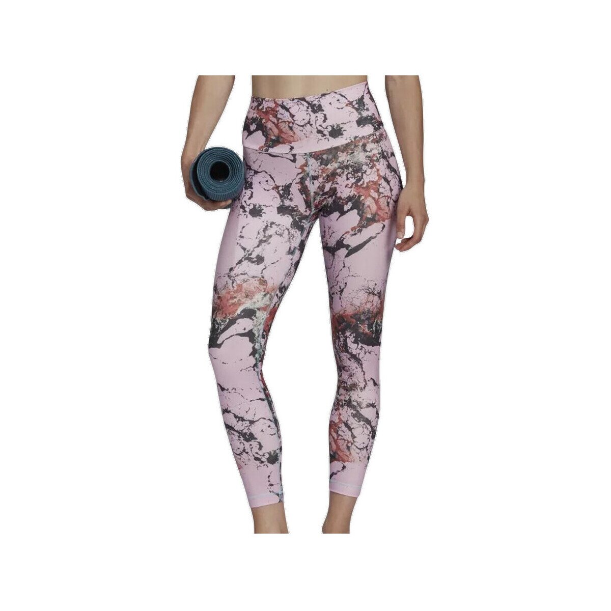 adidas Îmbracaminte Leggings Yoga Essentials taille haute AEROREADY rose