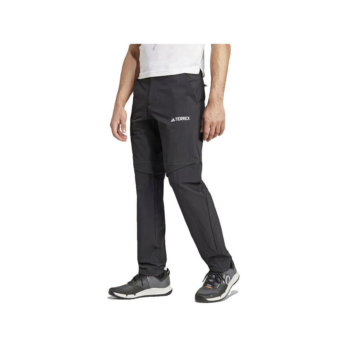 adidas Îmbracaminte Pantalons terrex multi zip off noir