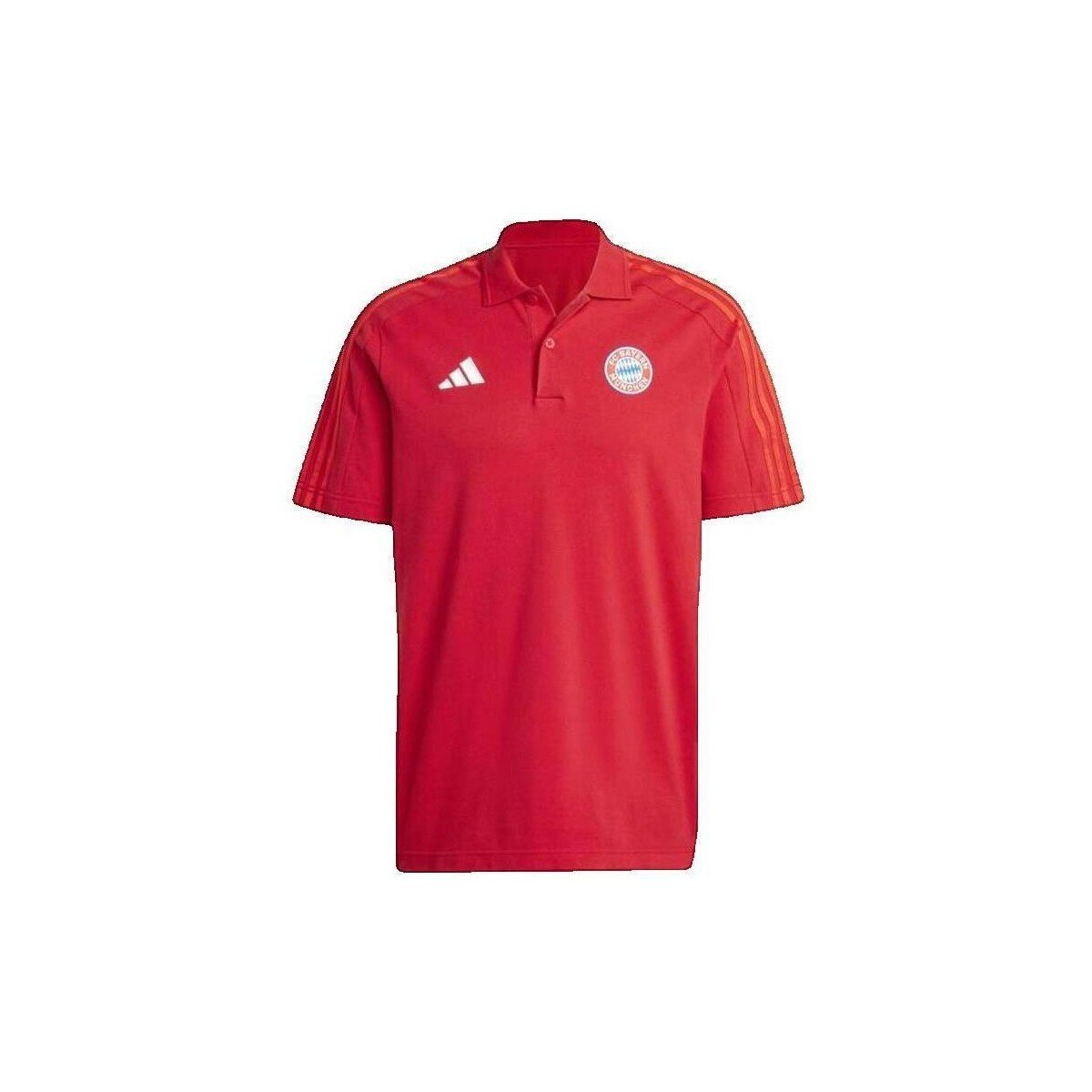 adidas Îmbracaminte Polo Bayern Munich Dna manches courtes rouge