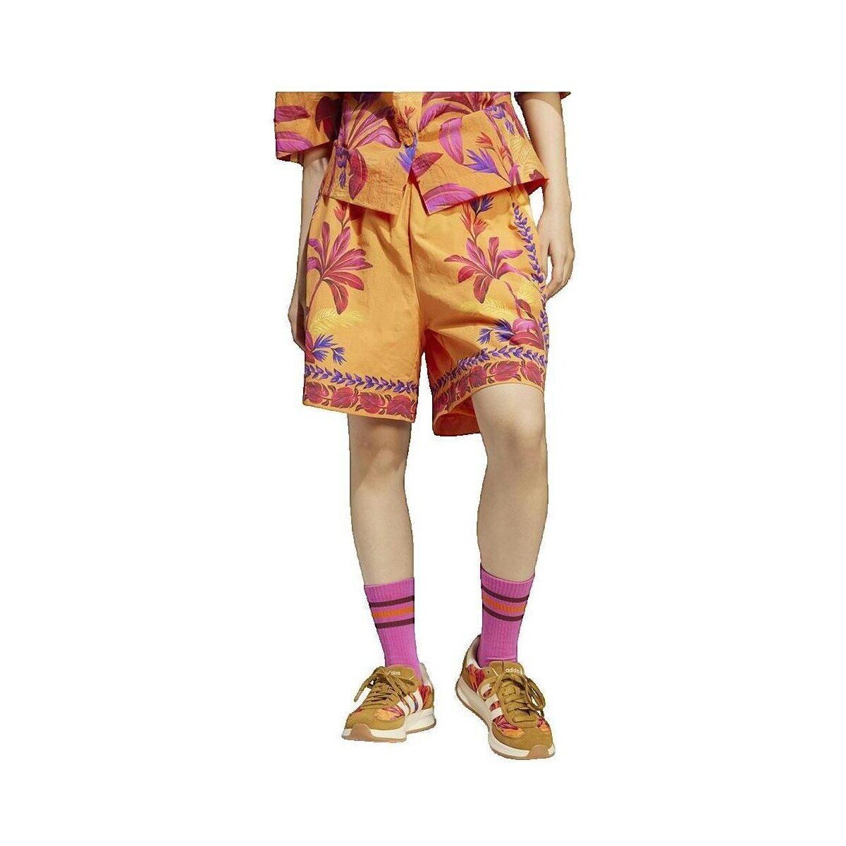 adidas Îmbracaminte Short X Farm Premium ample orange