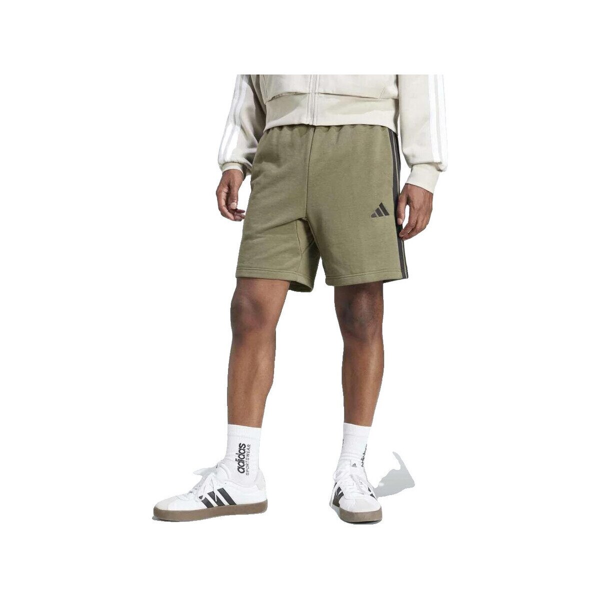 adidas Îmbracaminte Shorts Essential 3 Stripes tissu éponge doux