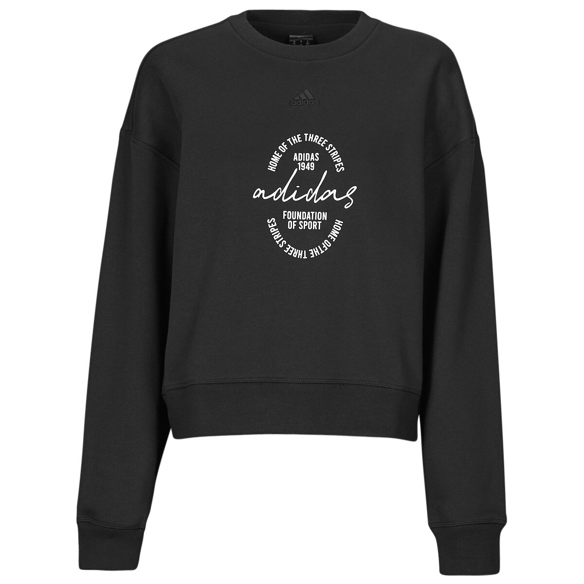adidas Îmbracaminte Signature Graphic Print Fleece Loose Sweatshirt