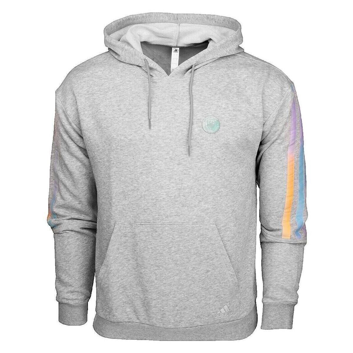 adidas Îmbracaminte Sweat à capuche Donovan Mitchell gris