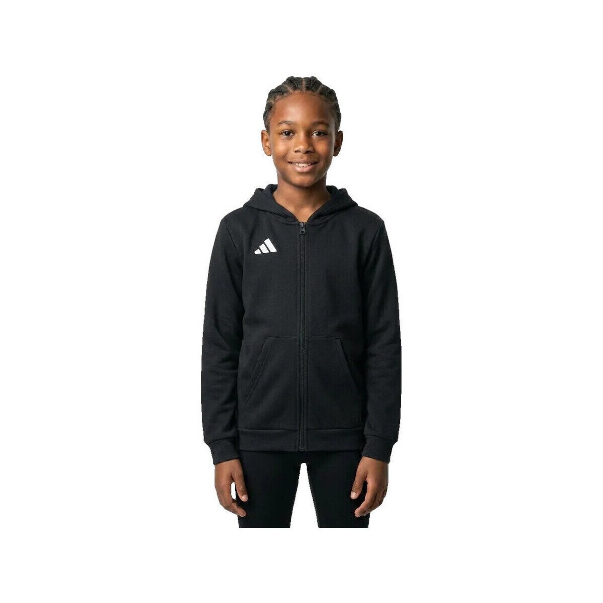adidas Îmbracaminte Sweat à capuche entrada 26 noir