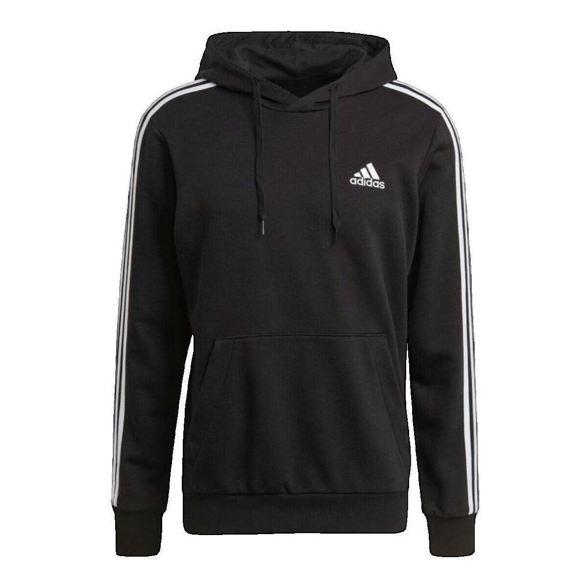 adidas Îmbracaminte Sweat à capuche Essentials 3-Stripes noir