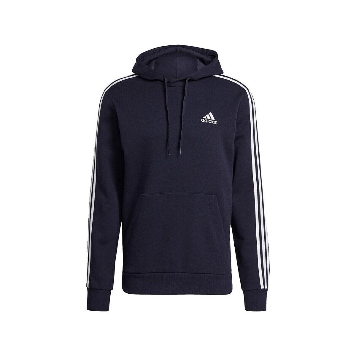 adidas Îmbracaminte Sweat à capuche Essentials Fleece 3-Streifen coton