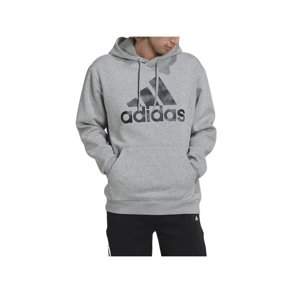 adidas Îmbracaminte Sweat à capuche M Camo HD gris
