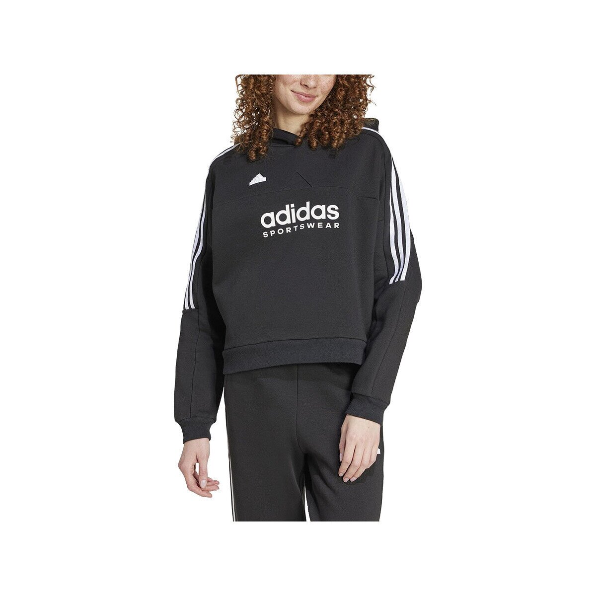 adidas Îmbracaminte Sweat à capuche Tiro Cut 3 Stripes en molleton