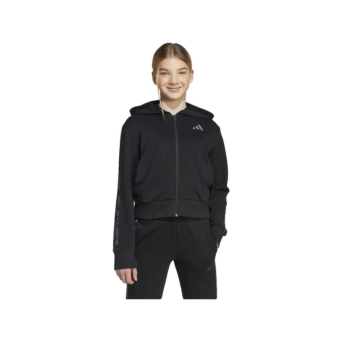 adidas Îmbracaminte Sweatshirt 3 Stripes Animal tissu French Terry