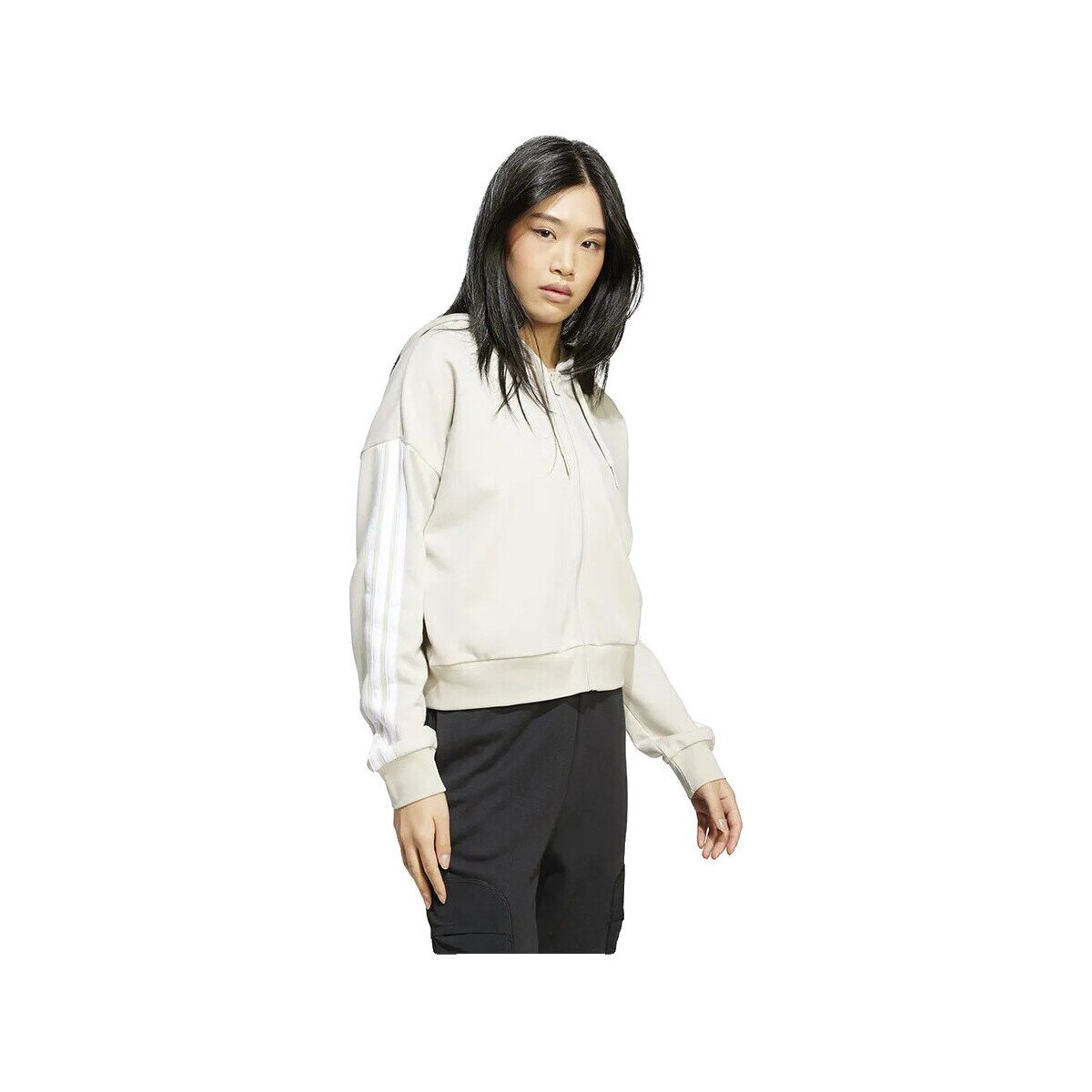 adidas Îmbracaminte Sweatshirt Essentials 3 Stripes beige