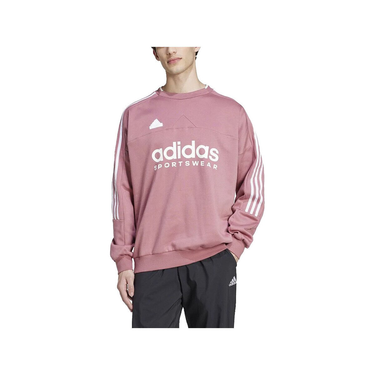adidas Îmbracaminte Sweatshirt House of Tiro en polaire rose
