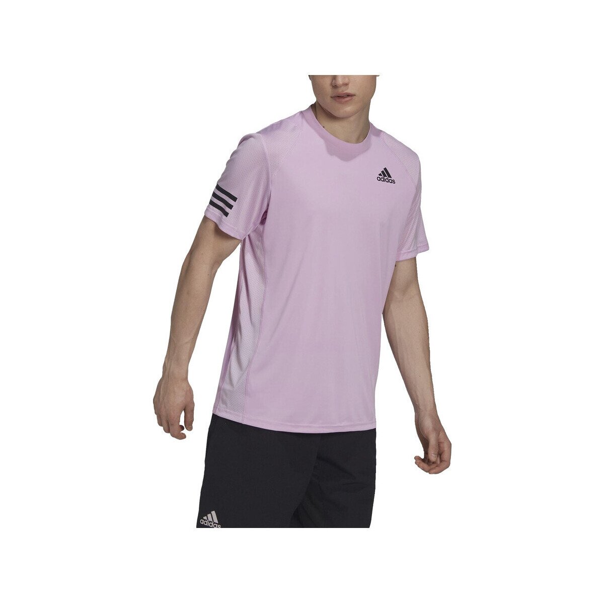 adidas Îmbracaminte T-shirt Club Tennis 3-Stripes AEROREADY violet