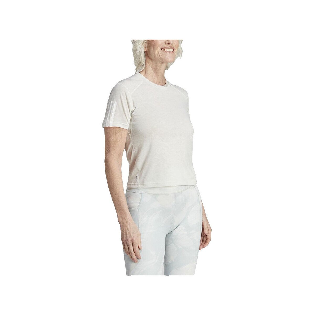 adidas Îmbracaminte T-shirt crop en coton slim