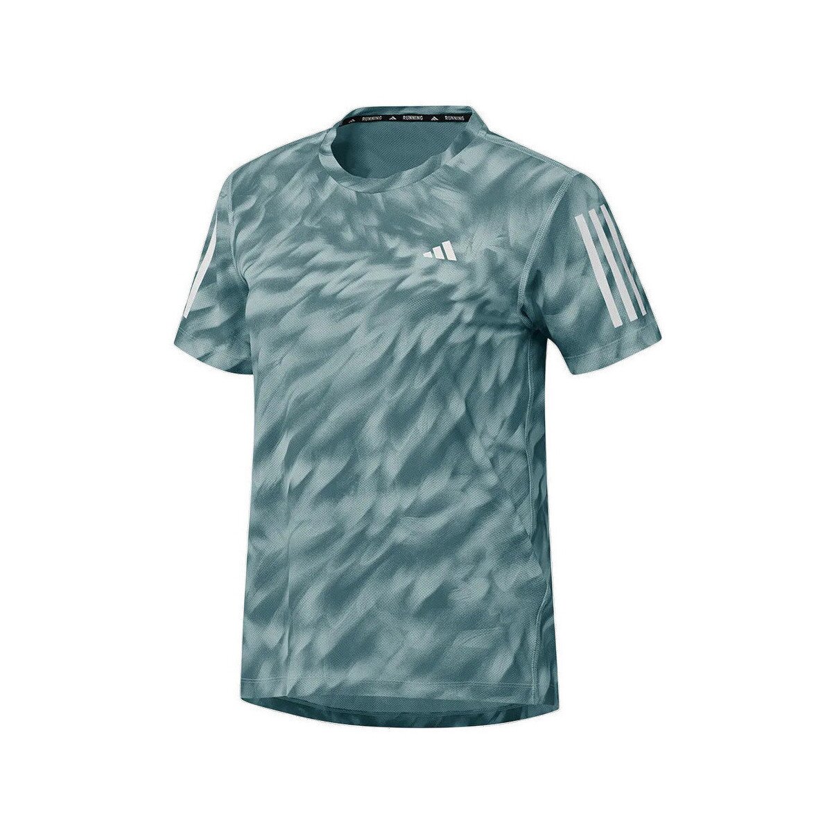 adidas Îmbracaminte T-shirt de course Own The Run imprimé bleu