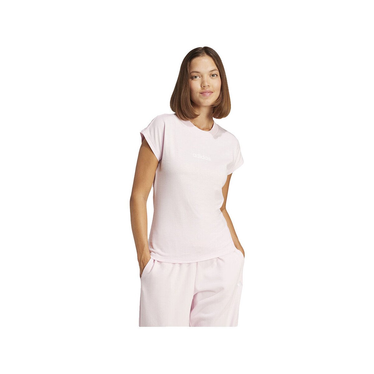 adidas Îmbracaminte T-shirt Essentials Linear coton