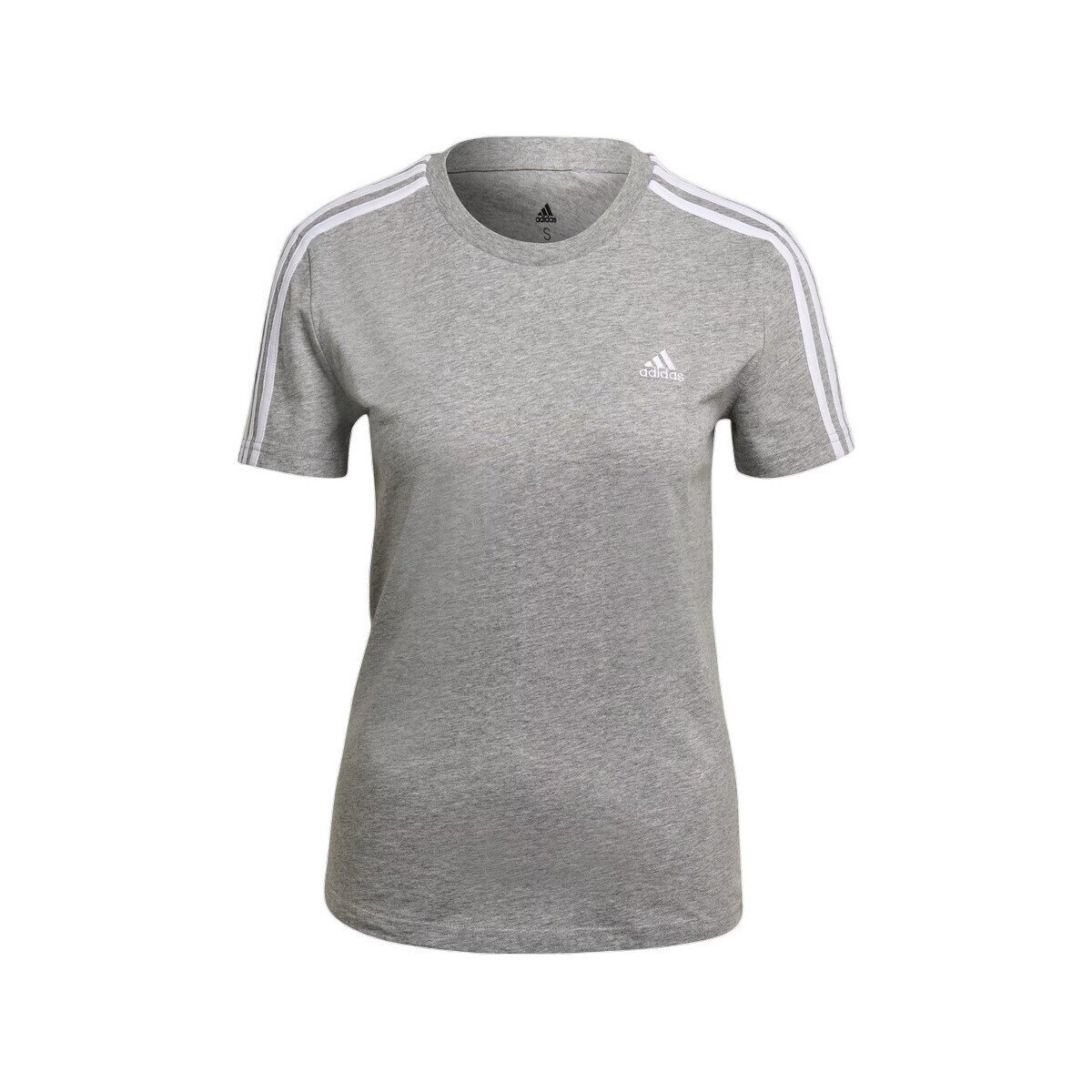 adidas Îmbracaminte T-shirt Essentials Slim 3-Stripes coton