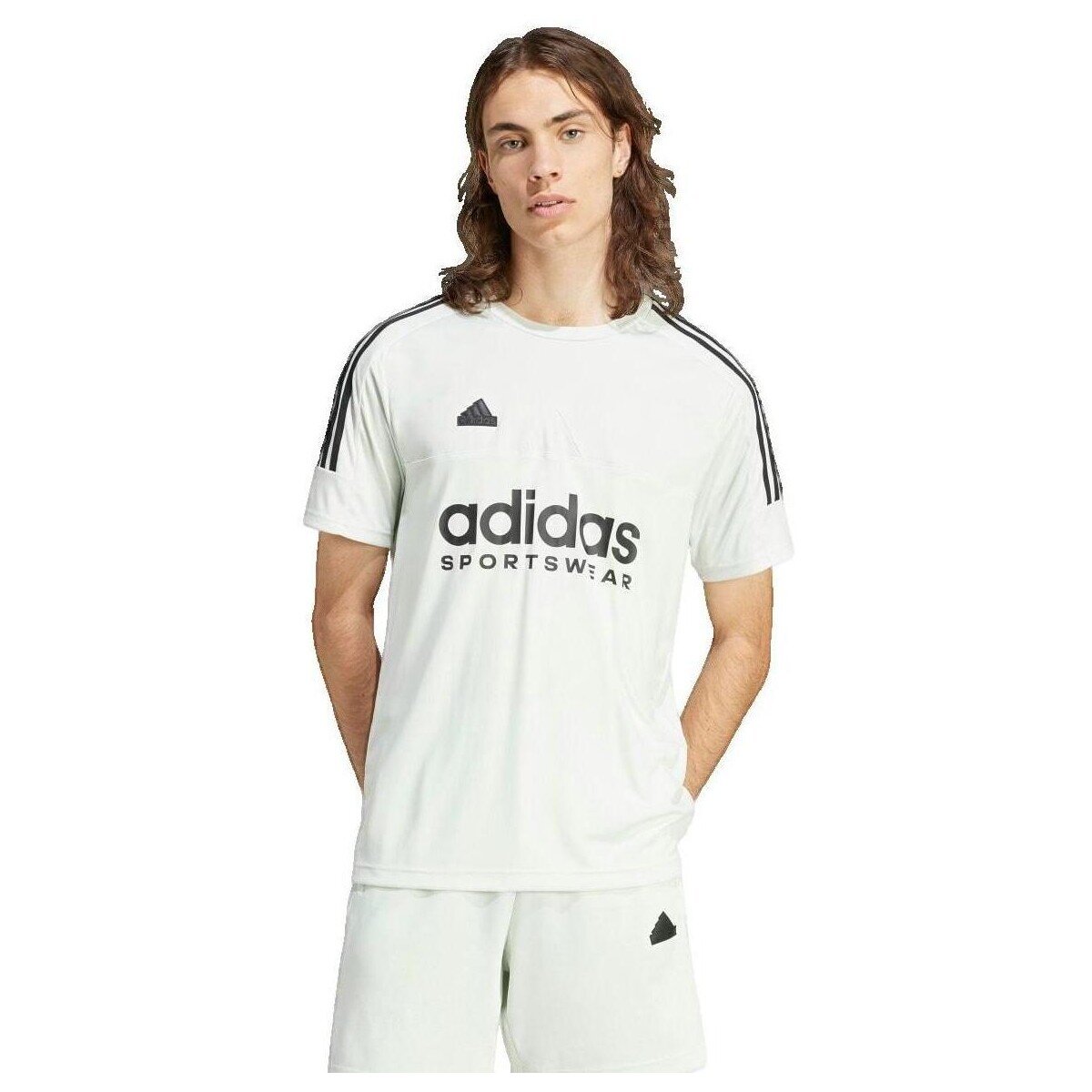 adidas Îmbracaminte T-shirt M TIRO TEE Q1 vert