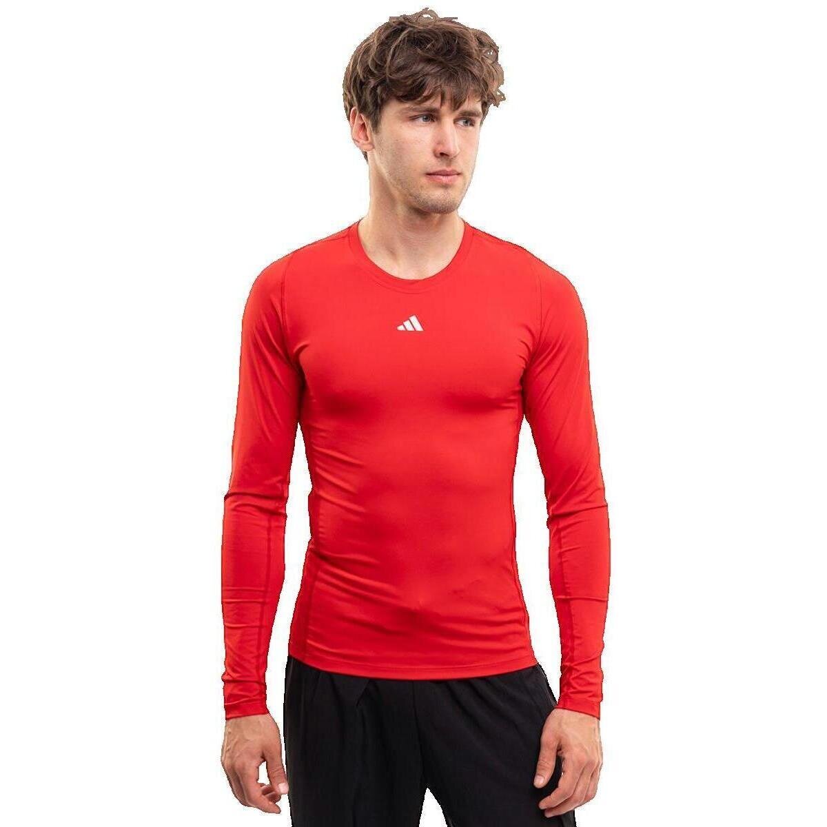 adidas Îmbracaminte T-shirt manches longues Techfit Aeroready