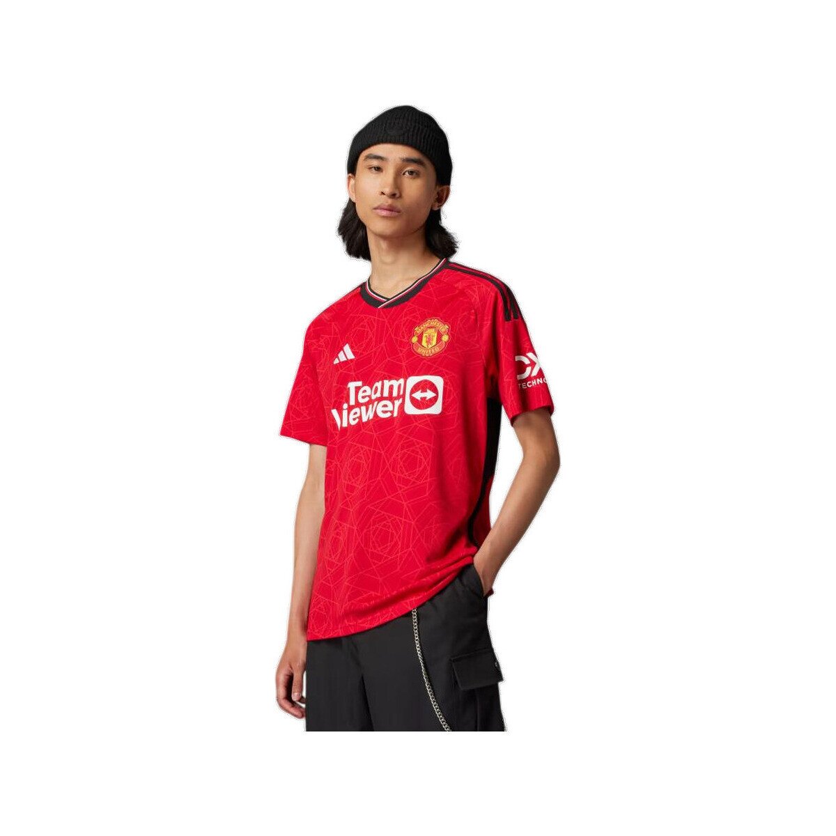 adidas Îmbracaminte T-shirt Manchester United Home 23/24 synthétique