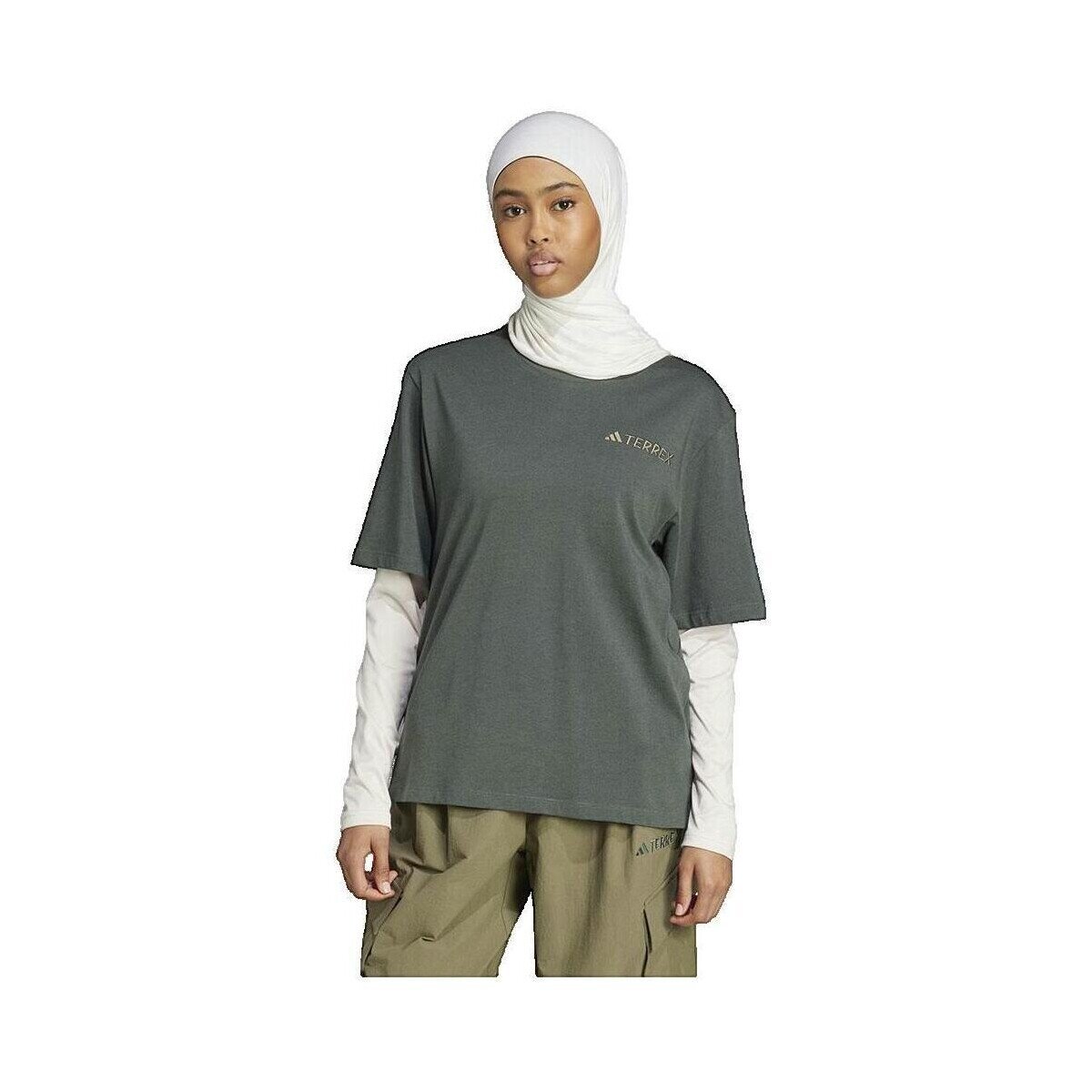 adidas Îmbracaminte T-shirt Terrex Xploric Vert