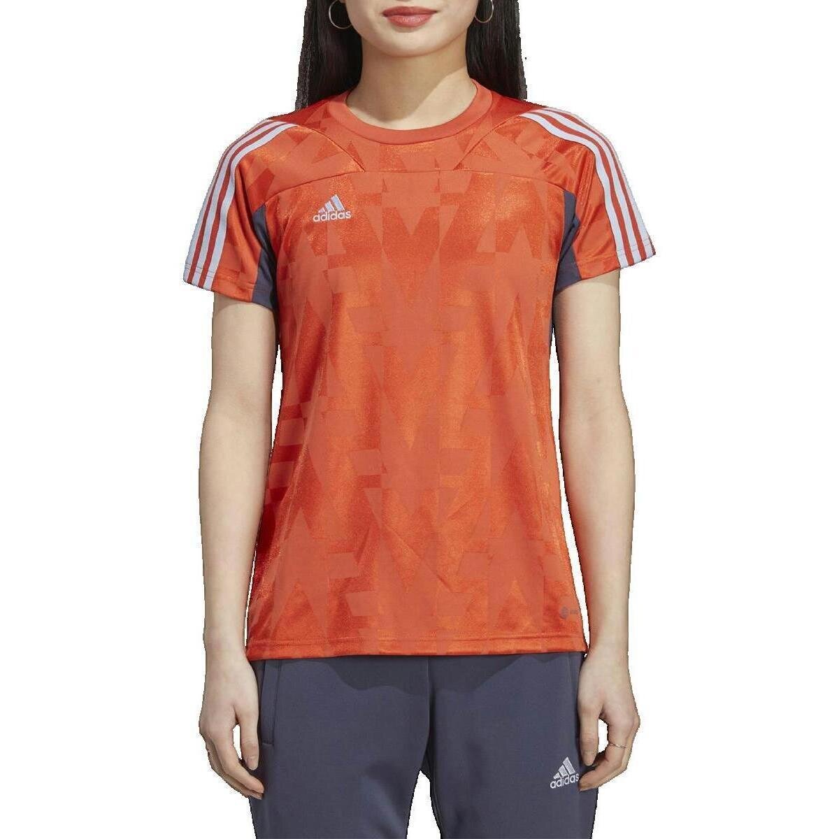 adidas Îmbracaminte T-shirt Tiro orange