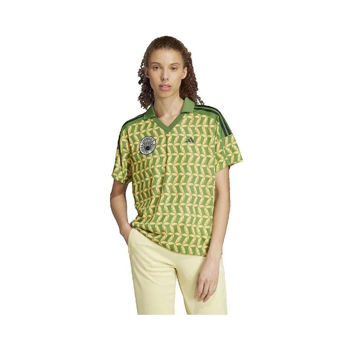 adidas Îmbracaminte T-shirt X FARM ample multicolore