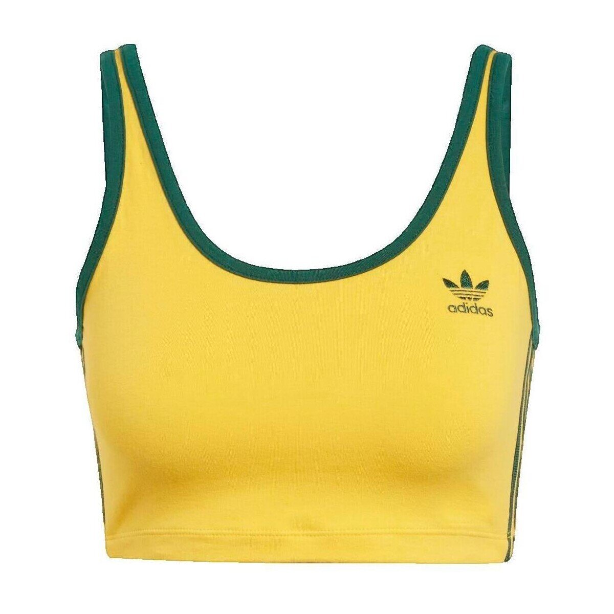 adidas Îmbracaminte Top 3-Stripes jaune