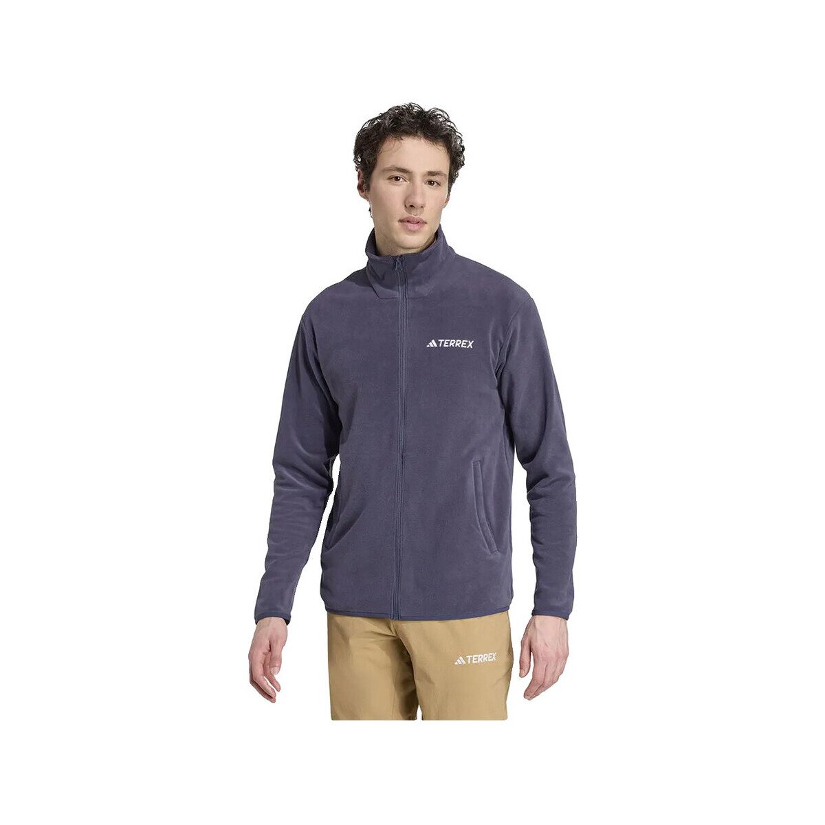 adidas Îmbracaminte Vêtements Multi Essentials Full Zip Fleece violet