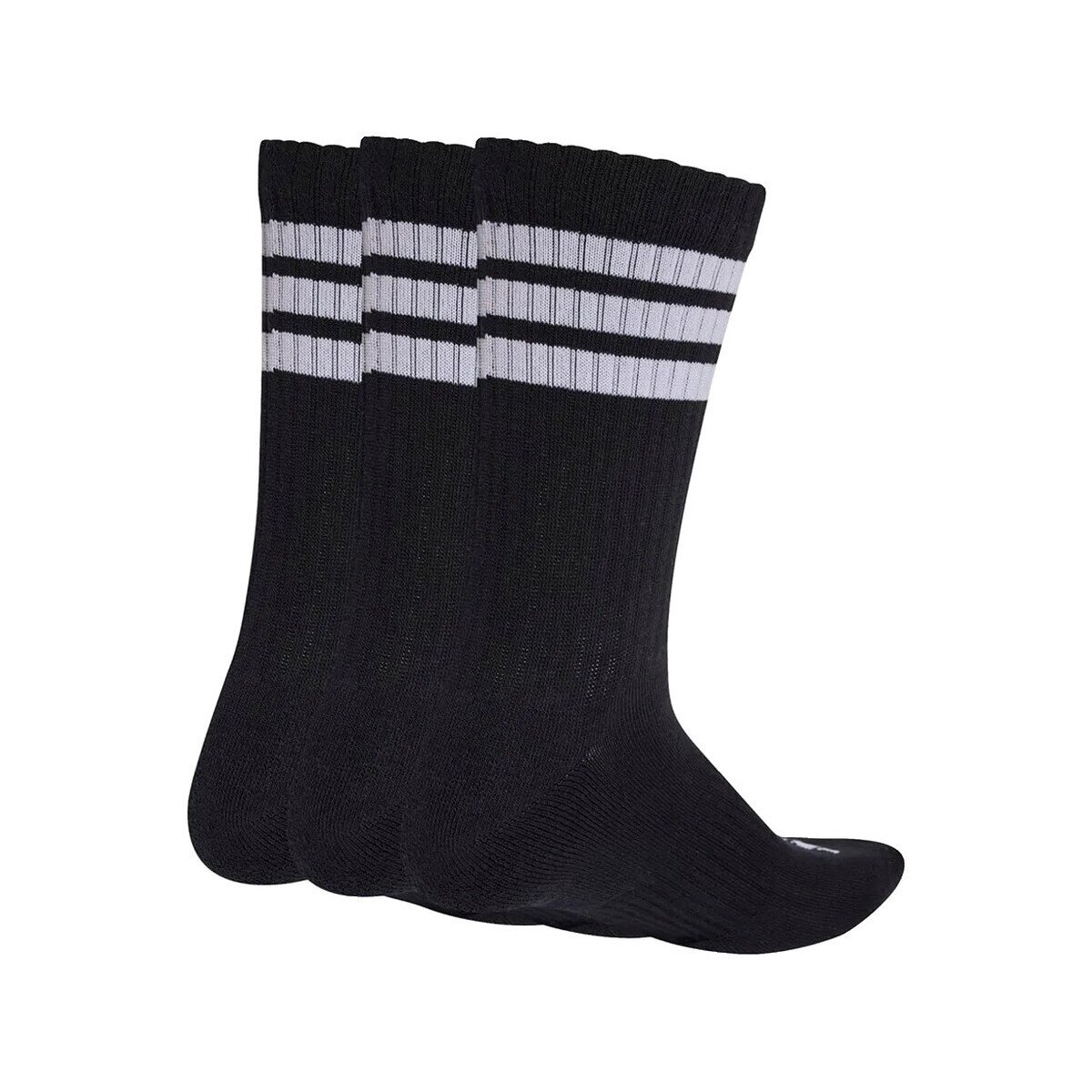 adidas Lenjerie intimă Chaussettes 3-stripes cushioned 3 pack noir/blanc/blanc