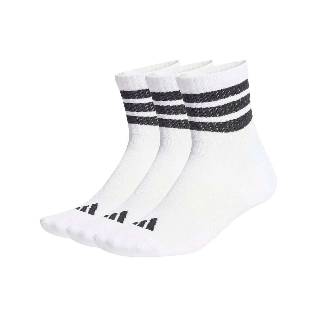 adidas Lenjerie intimă Chaussettes 3 Stripes Cushioned mi-haut 58% coton