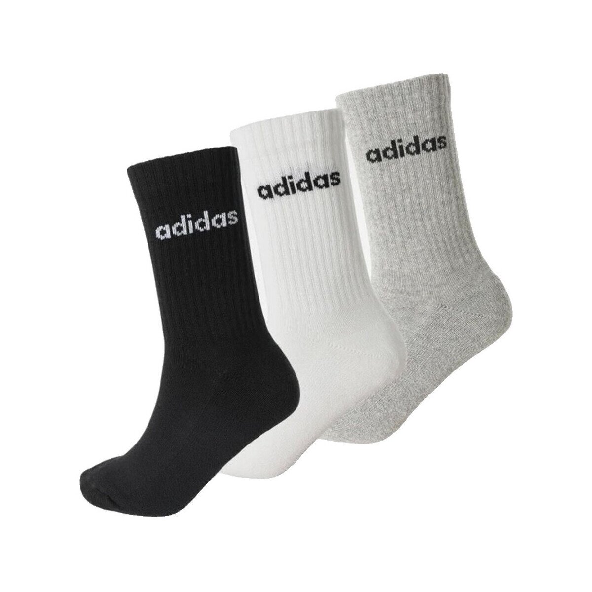 adidas Lenjerie intimă Chaussettes linear crew cushioned multicolore