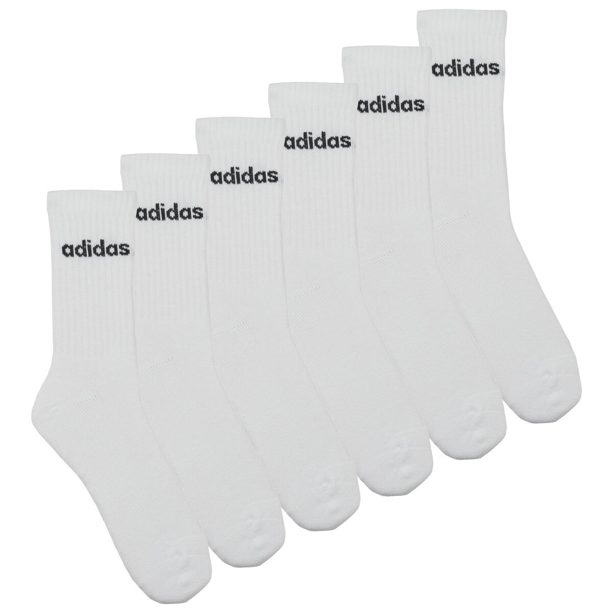 adidas Lenjerie intimă Linear Crew Socks Cushioned Socks 6 Pair Pack
