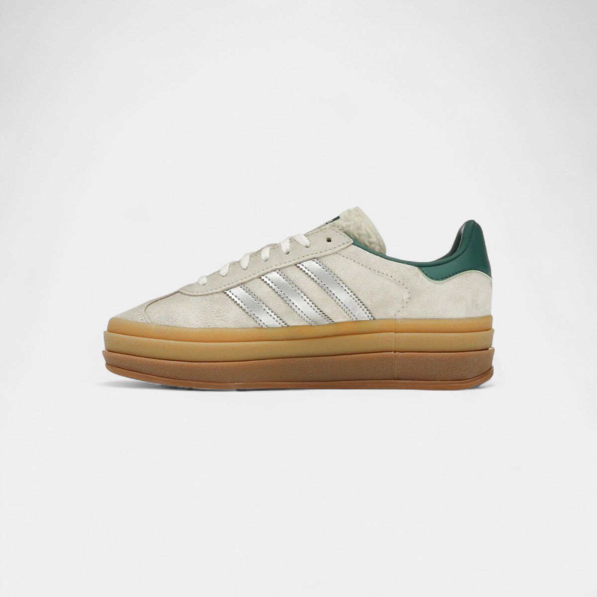 adidas Pantofi Gazelle Bold Off White Collegiate Green (Women's)
