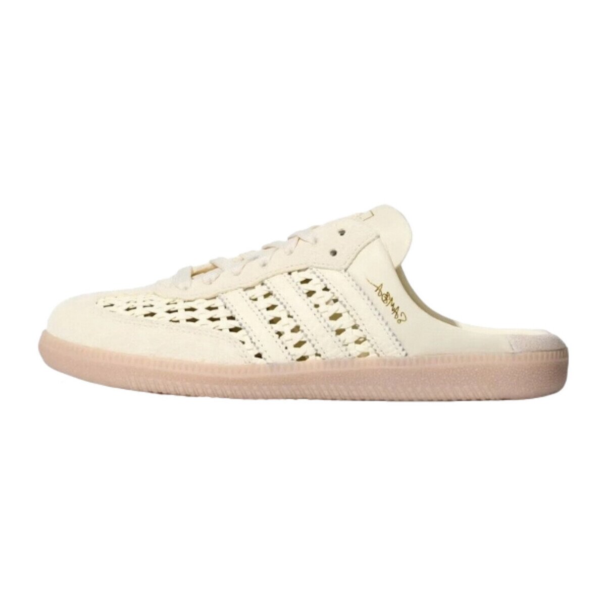 adidas Pantofi Samba Mule Woven Basketweave Cream White