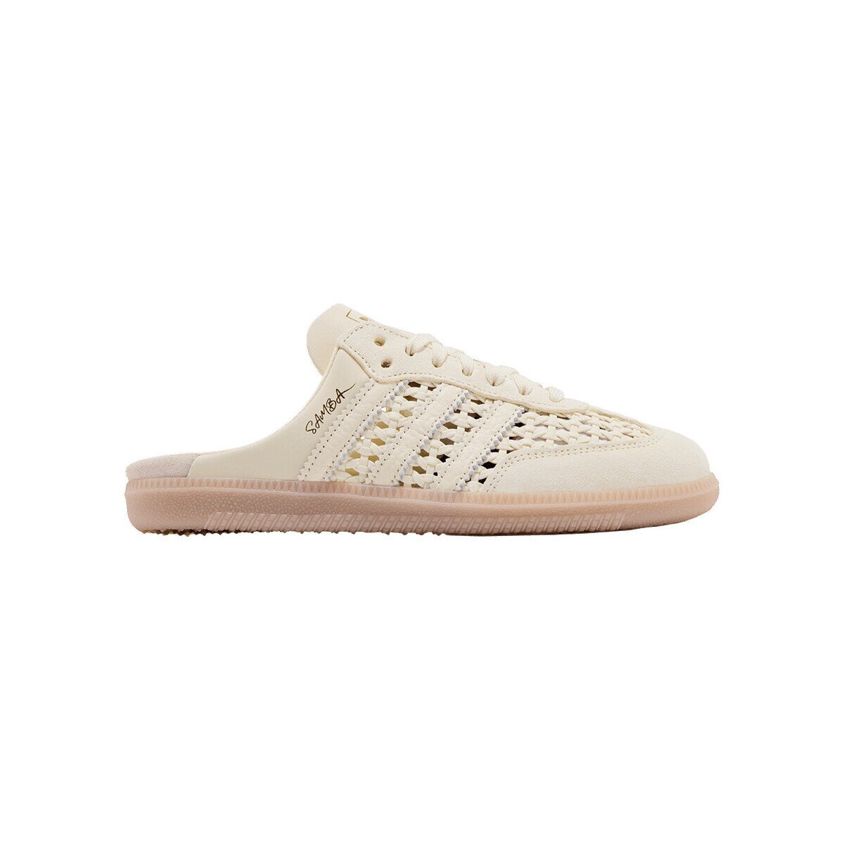 adidas Pantofi Samba Mule Woven Basketweave Cream White (Women's)