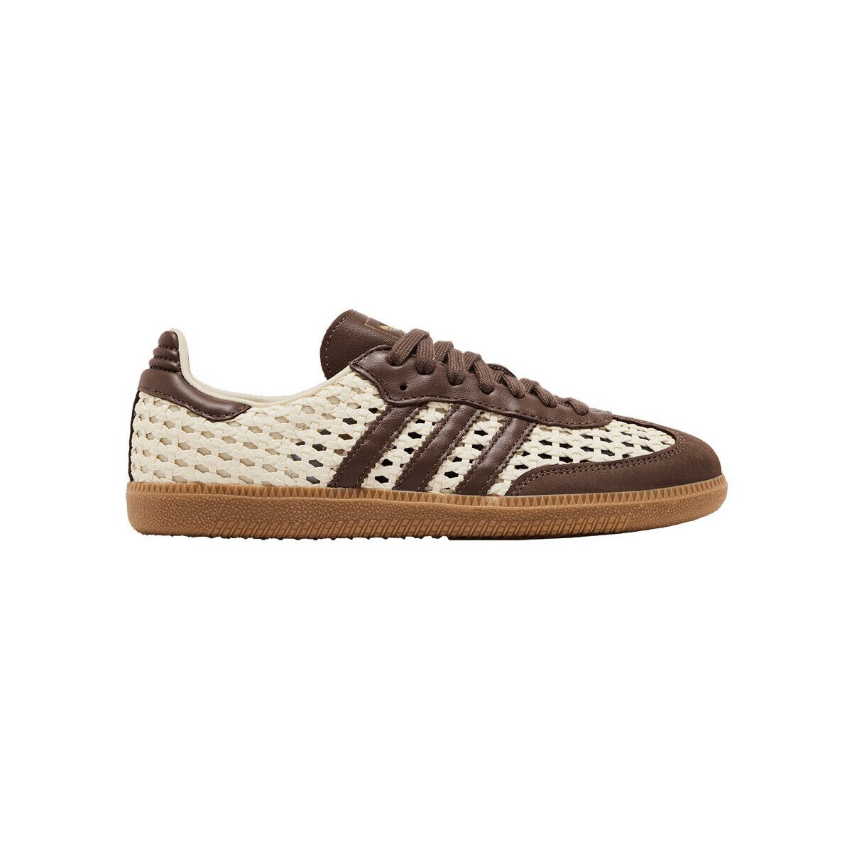 adidas Pantofi Samba OG Basketweave Cream White Earth Strata (Women's)