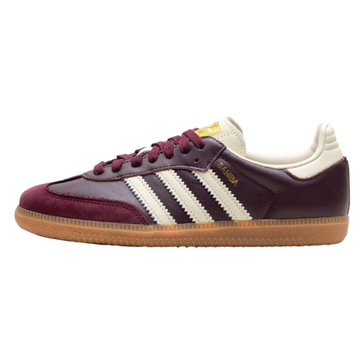adidas Pantofi Samba OG Maroon Gold Metallic