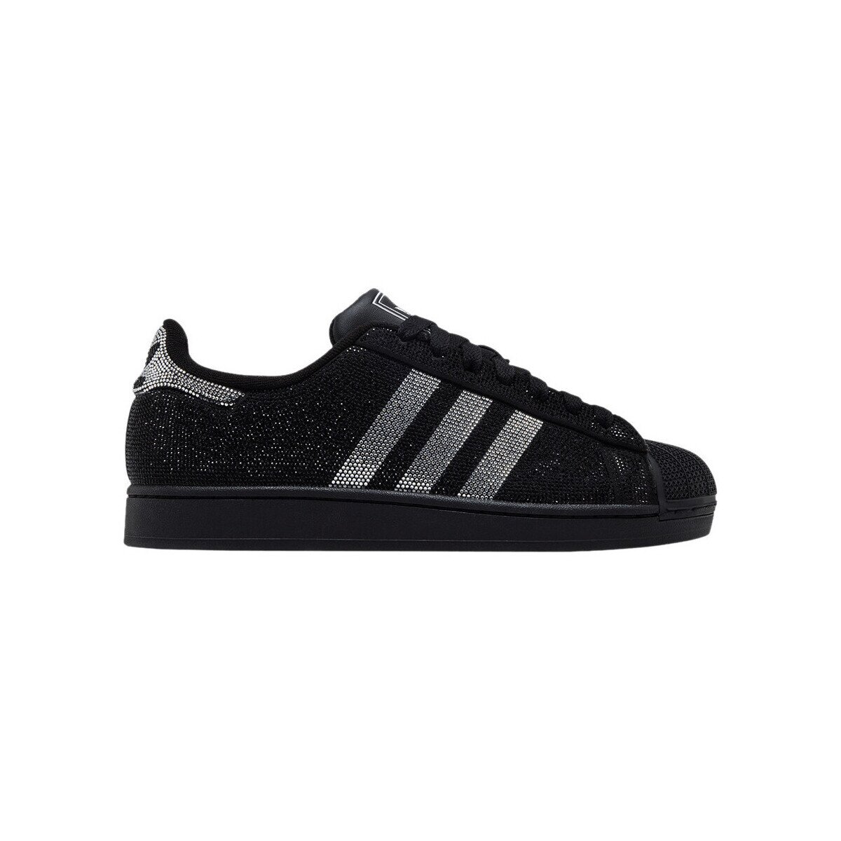 adidas Pantofi Superstar II Rhinestone Black Silver (Women's)